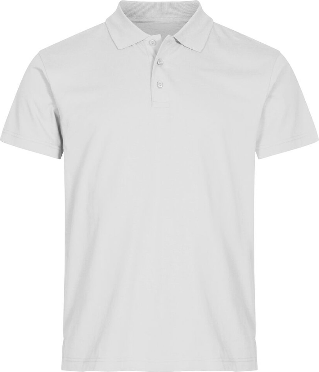 Clique Single Jersey Polo 028280 - Wit - L