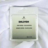 Wax Melts Notes of Enliven - 50 gr | 1,5 oz - Handgemaakte Wax Melts - Waxmeltblokjes | SD Candles and Deco