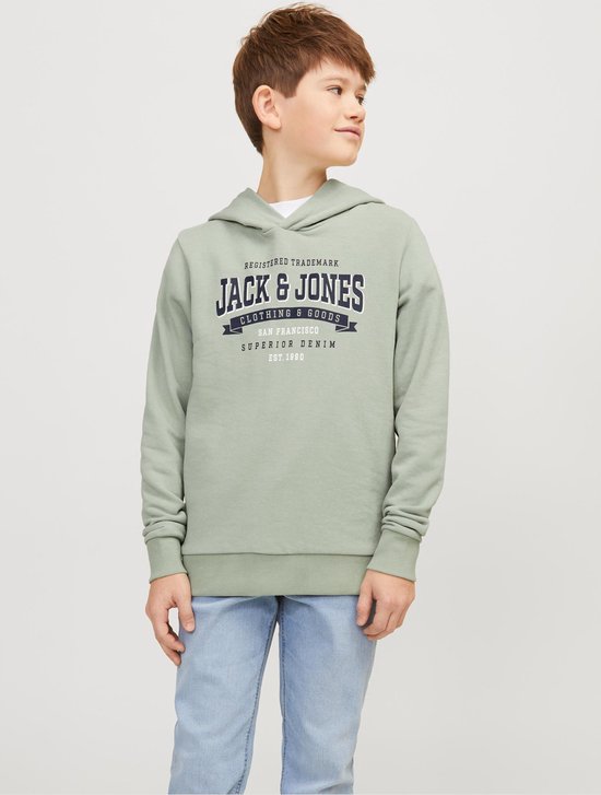 JACK JONES JUNIOR JJELOGO SWEAT HOOD 2 COL 23 24 SN MNI Pull