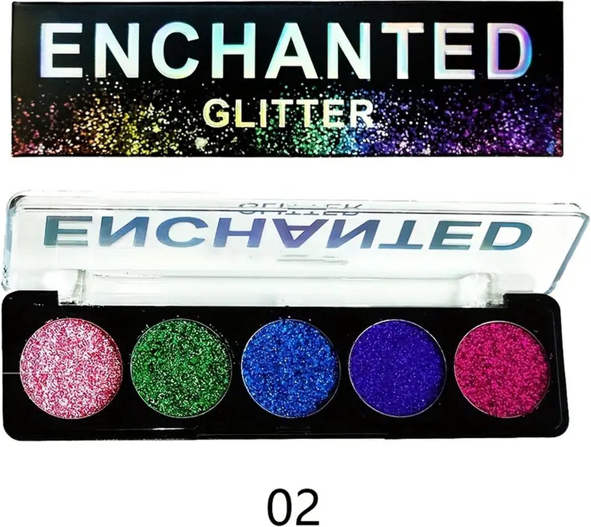 Enchanted glitter eyeshadow | Carnaval