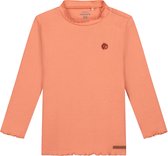 Prénatal baby shirt - Meisjes - Peach Orange - Maat 56
