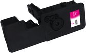 Magenta toner cartridge met tandwielen en een label met 'MS230' en 'Toner Cartridge'.