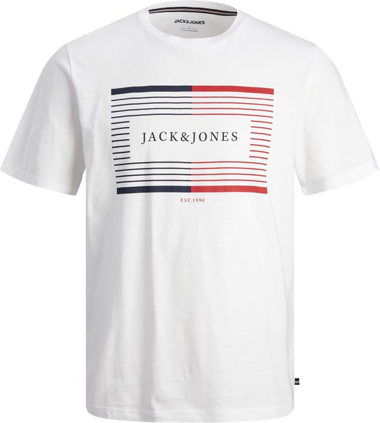 JACK&JONES JUNIOR JJCYRUS TEE SS CREW NECK JNR Jongens T-shirt - Maat 140