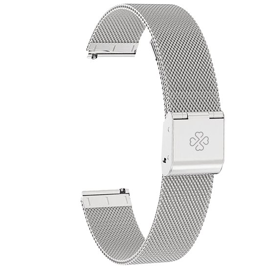 Bracelet Métal Bizoule 16mm - Argent - pour Smarwatch Beleza