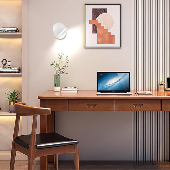 Applique Murale Réglable 360° - Style Industriel Vintage - Variateur Intégré - Pour Chambre, Salon, Cuisine
