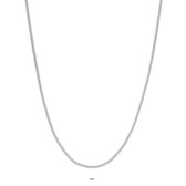 Twice As Nice Halsketting in zilver, slangketting 42 cm