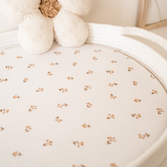 Little Moon Matrashoes van Biologisch Katoen - Matrashoes Verschoonmand - Winter Berries — afbeelding 4
