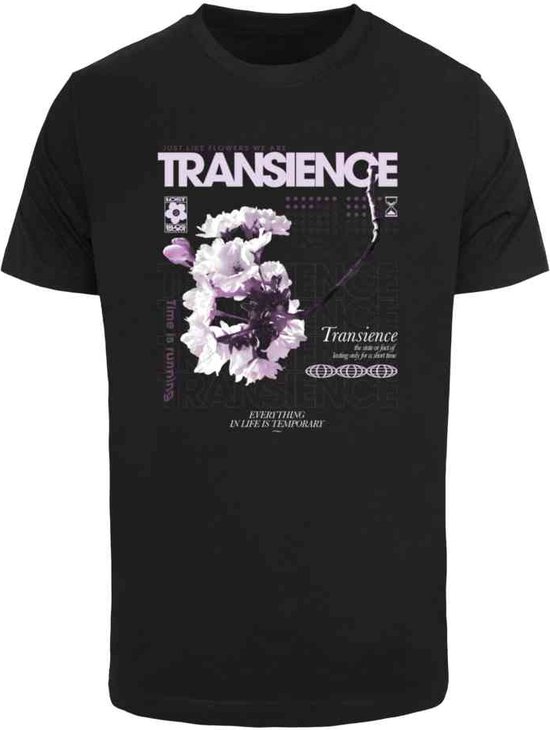 Mister Tee - Transience Heren T-shirt - L - Zwart