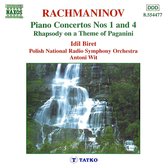 Idil Biret, Polish National Radio Symphony Orchestra, Antoni Wit - Rachmaninov: Piano Concertos Nos 1 And 4, Rhapsody On A Theme Of Paganini (CD)