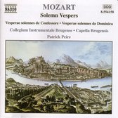Collegium Instrumentale Brugense, Capella Brugensis, Patrick Peire - Mozart: Solemn Vespers (CD)