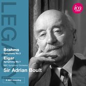 BBC Symphony Orchestra, Sir Adrian Boult - Brahms: Symphony No.3 / Elgar: Symphony No.1 (CD)