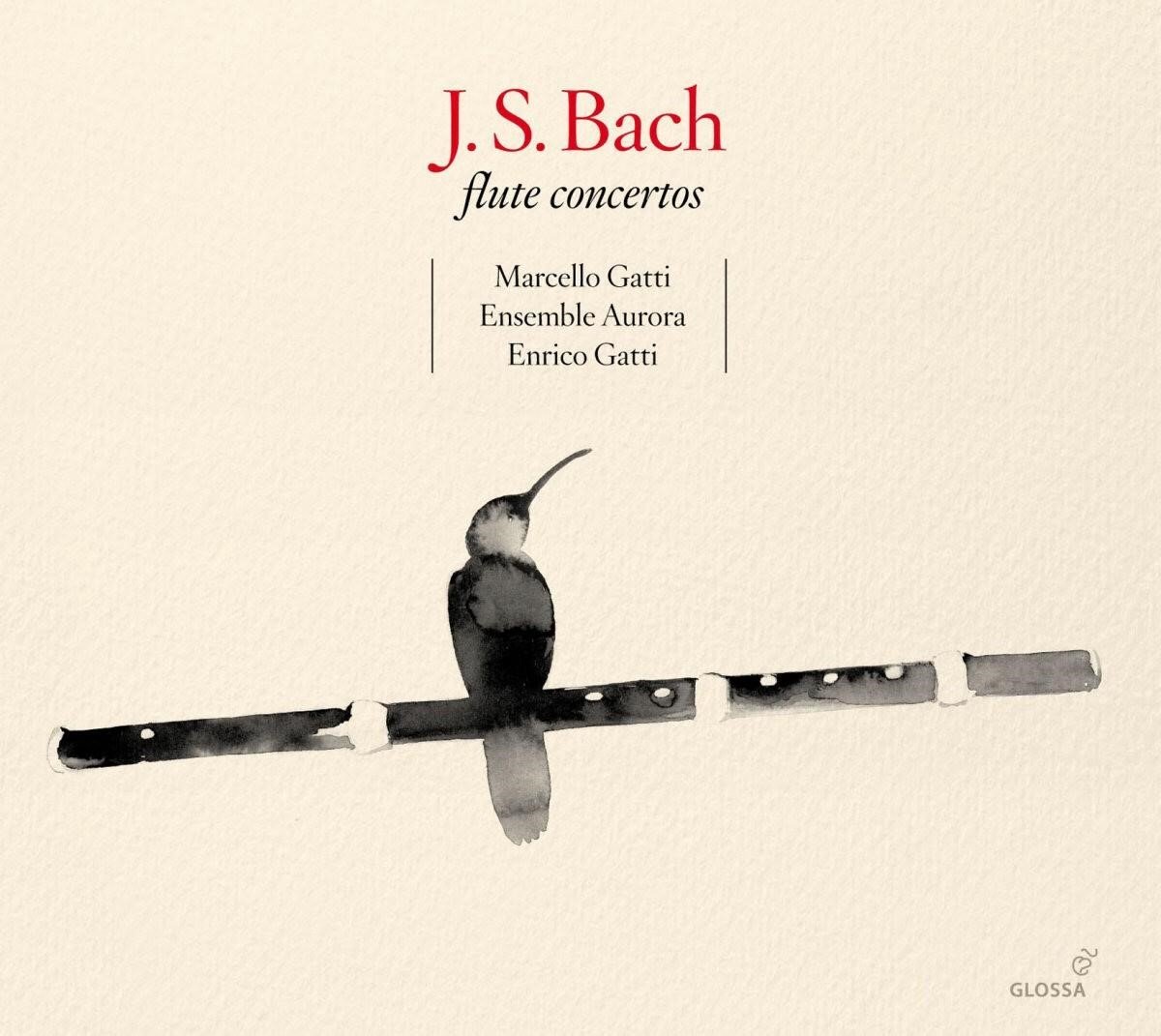 Marcello Gatti, Ensemble Aurora, Enrico Gatti - J.S. Bach: Flute Concertos (CD)