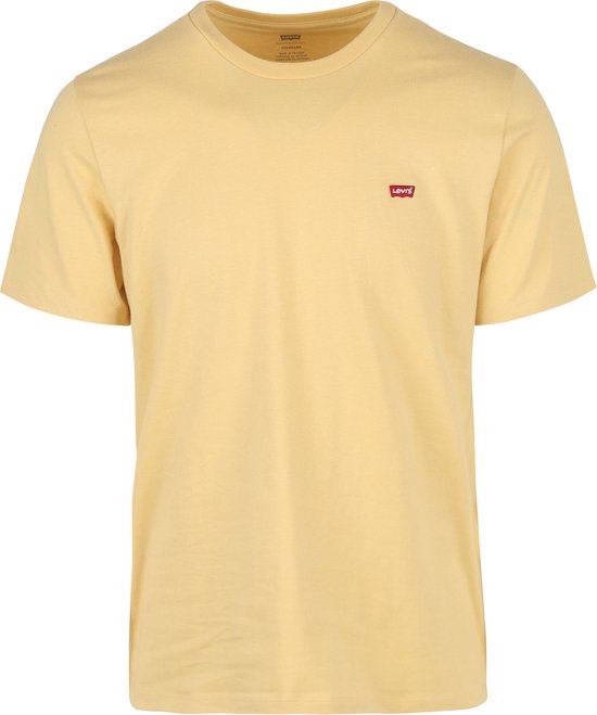 Levi's - T-shirt Original Jaune - Homme - Taille S - Coupe régulière