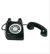 Stafil Miniatuur Telefoon 1,5 cm hoog