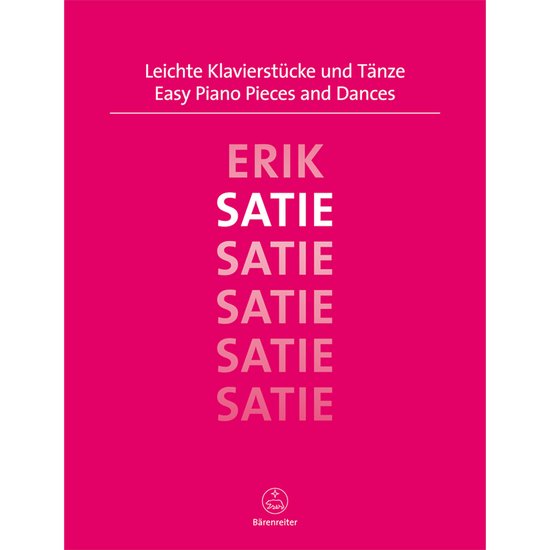 Bärenreiter Satie: Easy Piano Pieces and Dances - Bladmuziek voor toetsinstrumenten