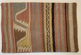 Coussin Kilim original authentique et Uniek | 60 x 40 cm | Coussin tissé à la main |100% laine| Coussin | Couleurs variées