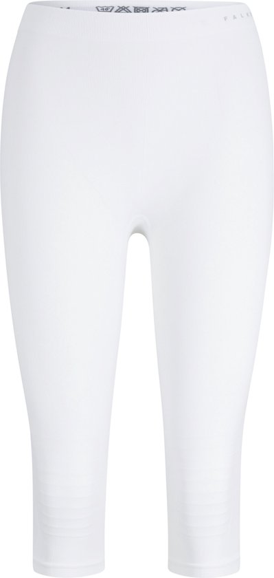 FALKE collants 3/4 pour femme Warm - pantalon thermique - blanc (blanc) - Taille: XS