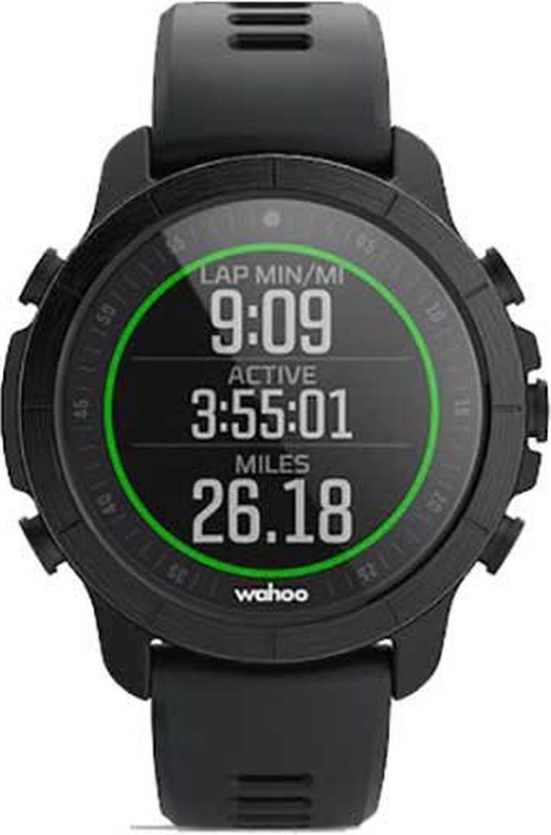 Wahoo ELEMNT RIVAL GPS Sporthorloge stealth gray bol