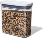 Container - Luchtdichte stapelbare voedselbewaardoos met deksel - 1,1 liter voor pasta en meer