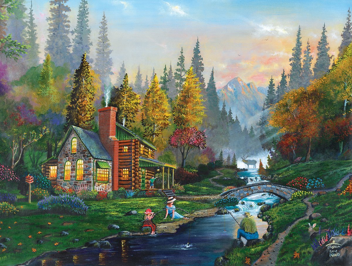 SunsOut puzzel 1000 stukjes "Weekend getaway"
