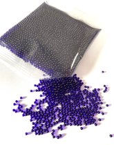 Boules - 10 000 pièces - 7-8 mm - Violet - Orbeez - Boules absorbant l'eau - Boules d'eau - Boules de gel Transparent - Perles d'eau - Perles d'eau
