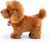 Trudi - Classic Hond Toy Poodle Poedel Oliver (S-22333) - Pluche knuffel - Ca. 20 cm (Maat S) - Geschikt voor jongens en meisjes - Bruin