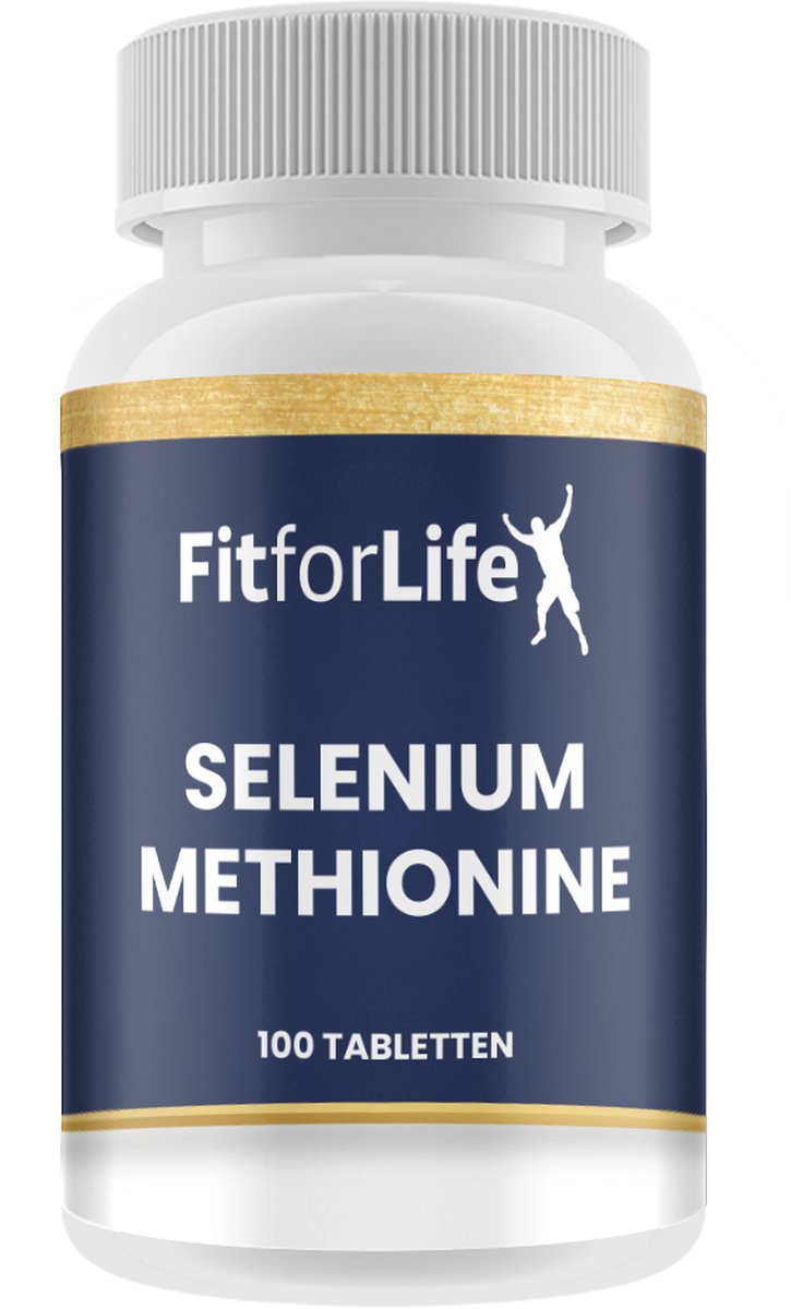 Goedkoopste Fit for Life Selenium methionine - Geschikt voor vegetariërs en veganisten - 100 tabletten