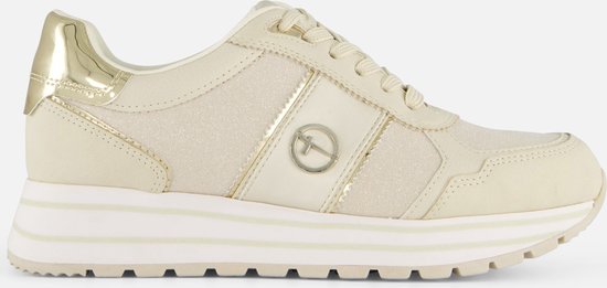 Tamaris Essentials Sneakers beige Synthetisch - Dames - Maat 38