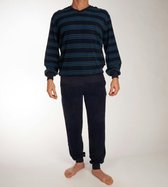 Götzburg Pyjama lange broek - 652 Blue - maat L (L) - Heren Volwassenen - Katoen/polyester- 452203-3015-652-L