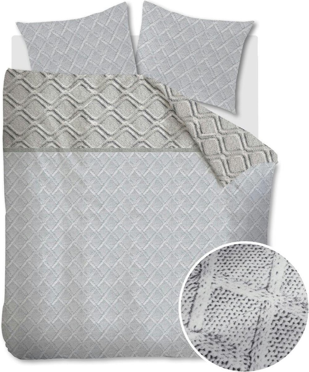 Riviera Maison Warmness dekbedovertrek - Lits-Jumeaux - 240x200/220 - Gebroken wit