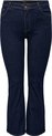 ONLY CARMAKOMA CARSALLY HW FLARED JEANS DNM BJ370 NOOS Dames Jeans - Maat 50 X L32
