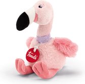 Trudi Friends Knuffel Flamingo 16 cm - Hoge kwaliteit pluche knuffel - Knuffeldier voor jongens en meisjes - Roze - 9x16x12 cm maat XS