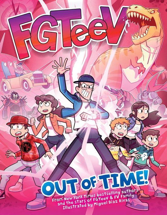 FGTeeV- FGTeeV: Out of Time! - cover
