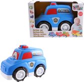 Free And Easy Speelgoedauto Politie 24 x 11 x 18 Cm (lxbxh) - Blauw