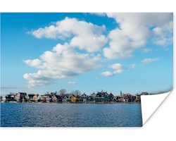 Poster Skyline van Zaandam - 30x20 cm