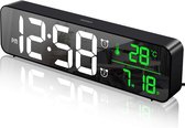 Sounix Digitale Wekker - Wekker - Alarm Klok met Temperatuur - Snooze - Modern