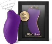 LELO SONA 2 Cruise Sex Toys Femme à Vagues Soniques et avec Technologie Cruise Control pour des Plaisirs Encore Plus Intenses, Sextoyse femme clitoridien, Purple