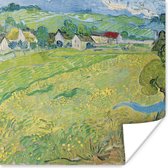 Poster Les Vessenots in Auvers - Vincent van Gogh - 50x50 cm