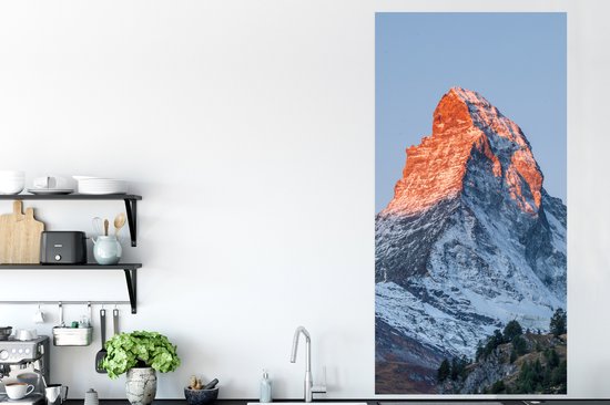 Affiche Le Cervin en Suisse au lever du soleil - 80x160 cm