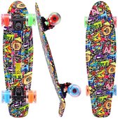 Suotu Skateboard - Skateboard Garçons - Roues avec éclairage LED- Skateboard Filles - Skateboard Adultes - Cadeau