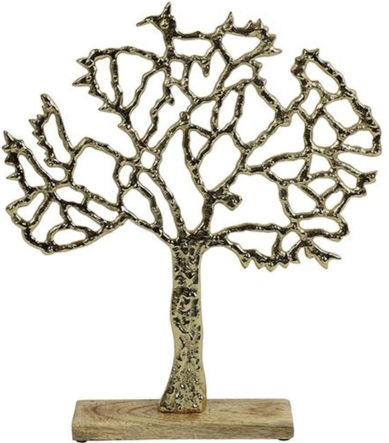 Countryfield ornement arbre Wesly L or-L5B31H37CM