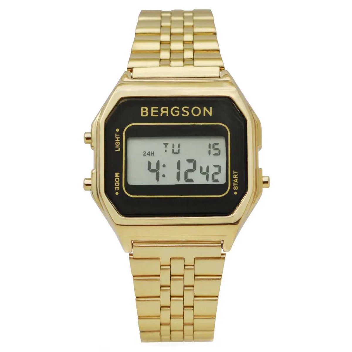 BERGSON Watch, Rose Gold-coloured / Brown - Worldshop