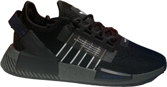 Adidas - NMD_R1 - Sneakers - Mannen - Zwart/Blauw - Maat 38 2/3
