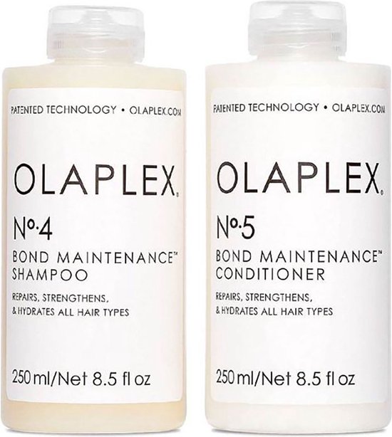 Olaplex Duoble Pack No 4 + No 5 Shampooing & Après-Shampoing (2 x 250 ml)