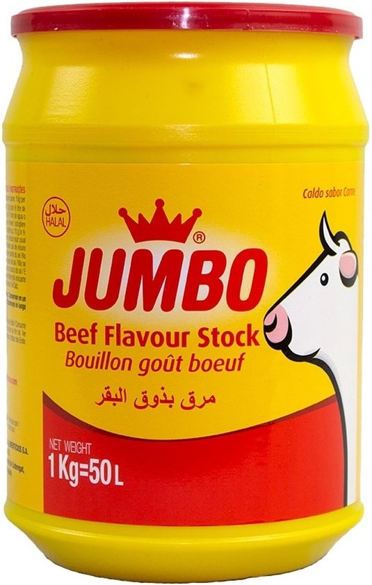 jumbo beef flavour bouillon 1kg bol
