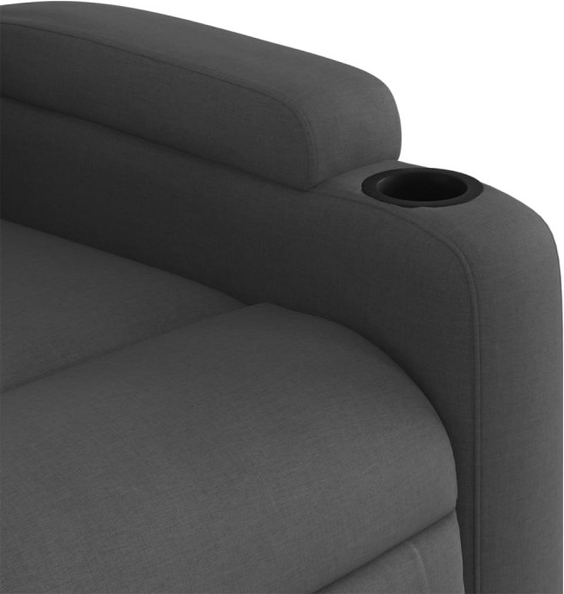 Afbeelding 3 van vidaXL Massagestoel Elektrisch Verstelbaar Donkergrijs