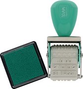 Stempel met Inkt pad - Groen - Just My Type