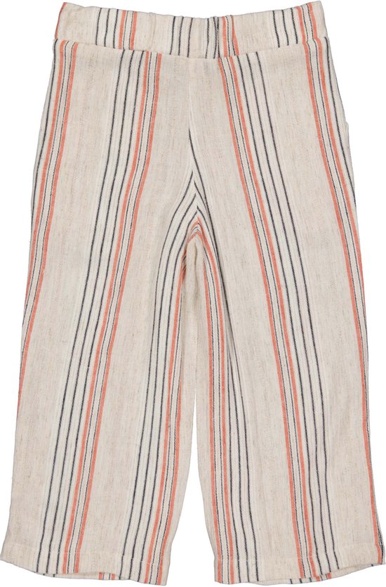Pantalon long fille Levv Muriel aop Taupe Stripe