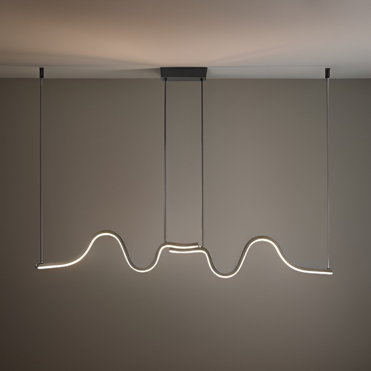 EFD Lightning HL04 – Design Hanglamp – Modern – Zwart – Verstelbaar – Hanglampen Eetkamer, Woonkamer