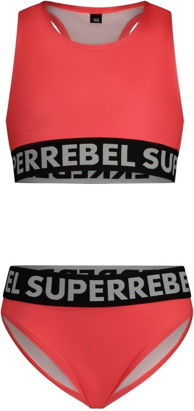 SuperRebel - Bikini Carmel - Psycho red - Maat 116